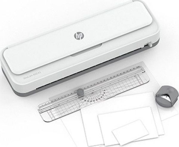 HP OneLam 400 A3 Μηχανή Πλαστικοποίησης, Για Έγγραφα Έως A3, Θερμή & Ψυχρή Πλαστικοποίηση, 80-125 mic, 40 cm/min