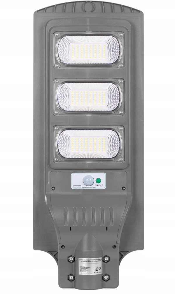 Ηλιακό Φωτιστικό Jocker 120W με Πάνελ, Μπαταρία 12000mAh και Τηλεχειριστήριο