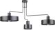 Lampa sufitowa Sigma Czarna lampa podsufitowa do salonu Sigma Vasco 31553