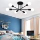 Κρεμαστό Φωτιστικό ATL ZD74N με 6 Βραχίονες Στυλ Loft