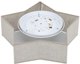 TK Lighting Φωτιστικό Οροφής Star Linen 5958 Υφασμάτινο Μπεζ