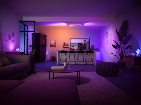 Φωτιστικό Οροφής Philips Hue White & Color Ambiance Centris Spot 4 φώτα Λευκό V2