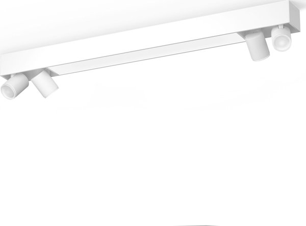 Φωτιστικό Οροφής Philips Hue White & Color Ambiance Centris Spot 4 φώτα Λευκό V2