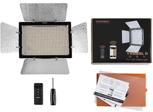 Lampa LED 600 Yongnuo YN-600L II Regulacja temperatury