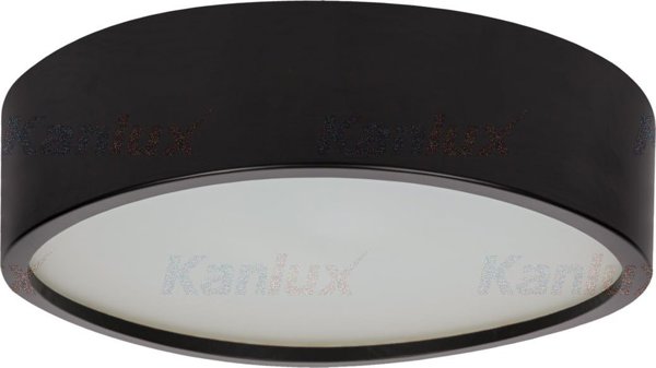 Kanlux Jasmin 29208 Φωτιστικό Οροφής Πλαφονιέρα 20W Μαύρο