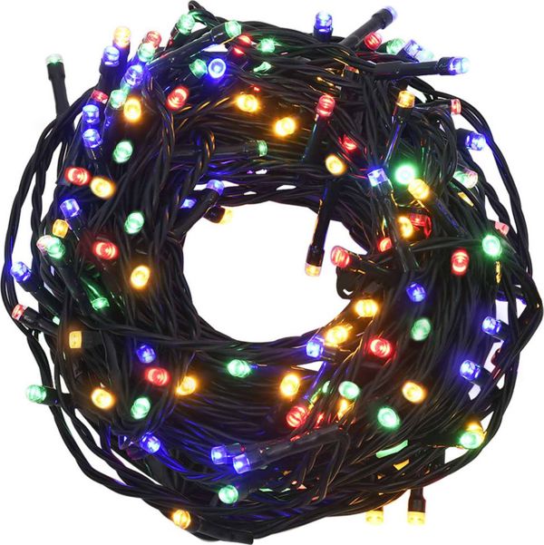 Lampki choinkowe vidaXL 400 LED kolorowe