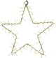 Sirius Liva Cluster Star Λαμπάκια Χριστουγεννιάτικου Δέντρου, 60 LED, Θερμό Λευκό Χρώμα