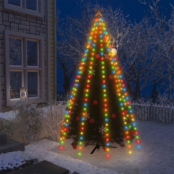 Lampki choinkowe vidaXL 300 LED kolorowe