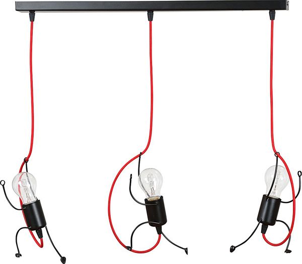 Lampa wiszaca Emibig BOBI minimalistyczna czarny