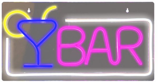 Επιτραπέζιο Φωτιστικό SBS Mobile Led lampa Chill Time Ready Neon effect 8018417516511 LUNEONBAR (8018417516511)