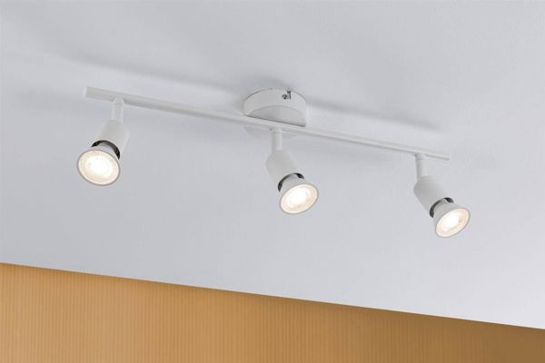 Lampa sufitowa Paulmann Spotlight Carolina max 3x10W GU10 Weiß matt 230V Metall