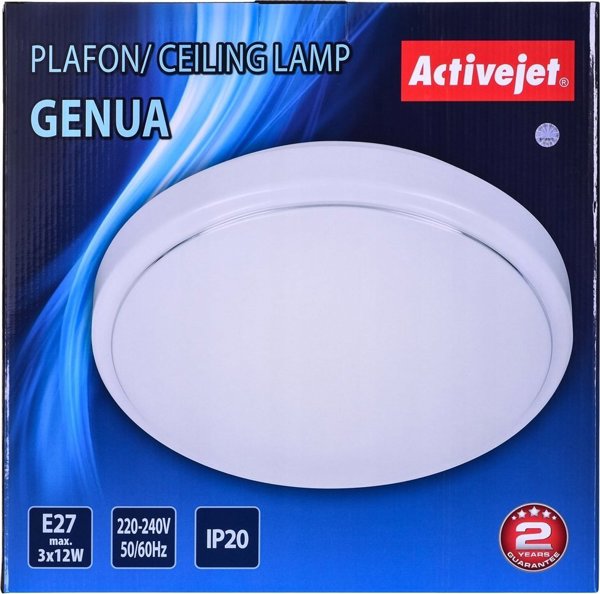 Lampa sufitowa Activejet Plafon Activejet AJE-GENUA 3xE27