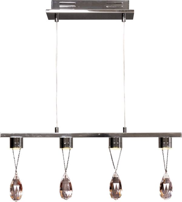 Lampa wiszaca Candellux LED glamour chrom