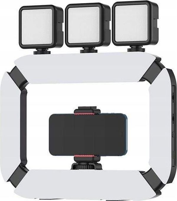 Ulanzi U200 LED Ring Light Φωτιστικό με Βάση για Smartphone και Επαναφορτιζόμενη Μπαταρία