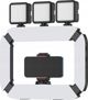 Ulanzi U200 LED Ring Light Φωτιστικό με Βάση για Smartphone και Επαναφορτιζόμενη Μπαταρία