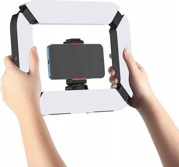 Ulanzi U200 LED Ring Light Φωτιστικό με Βάση για Smartphone και Επαναφορτιζόμενη Μπαταρία