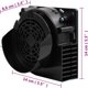 vidaXL Χριστουγεννιάτικα φωτάκια 110 LED θερμό λευκό