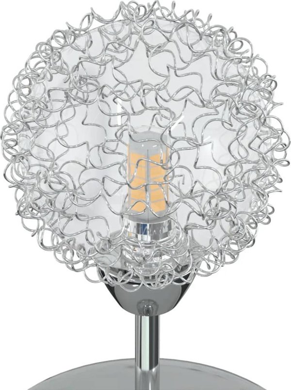 vidaXL Οροφή φωτιστικό με μεταλλικές καπέλες, 5 LED λαμπτήρες, G9