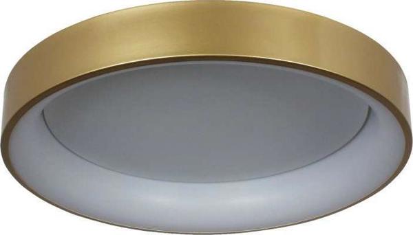 Φωτιστικό οροφής Light Prestige Στρογγυλό φωτιστικό οροφής GEORGIA LP-049/1C GD Light Prestige μεταλλικό επιφανειακό φωτιστικό LED 36W 3000Κ χρυσό 9933819 5907796363355