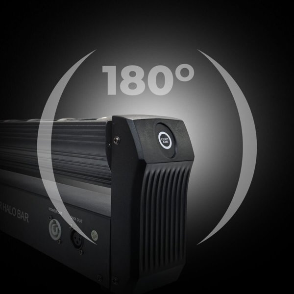 LIGHT4ME SWEEPER HALO BAR LED Φωτιστική Μπάρα DMX 10x30W RGBW + 120x0,5W