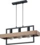 Κρεμαστό Φωτιστικό Sigma ROBIN 32217, 3 Φώτων, LED Ready, Καφέ, 61x15x80cm
