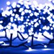 Lampki choinkowe vidaXL 3000 LED niebieskie