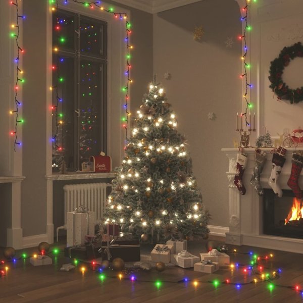 Lampki choinkowe vidaXL 600 LED kolorowe