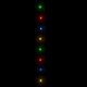 Lampki choinkowe vidaXL 600 LED kolorowe
