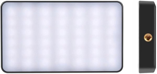 Φωτιστικό Φωτογραφίας LED Τσέπης Puluz, Φορητό Video Light, Μαύρο