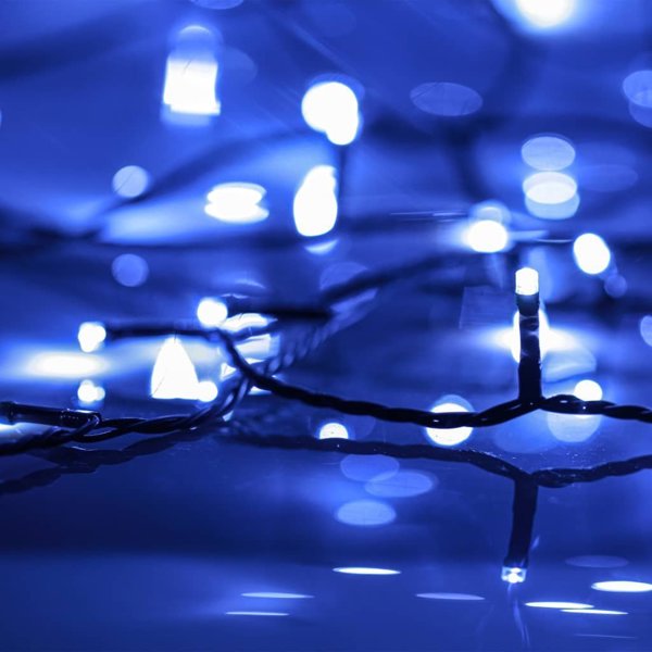Lampki choinkowe vidaXL 1000 LED niebieskie