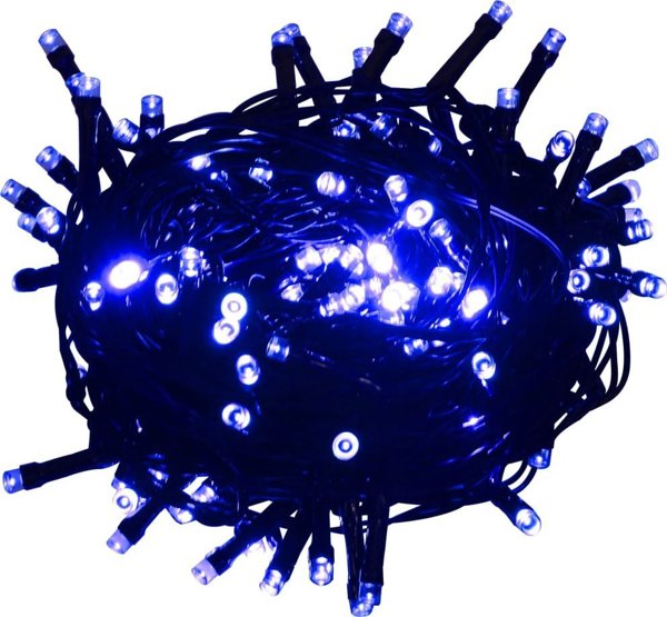 Lampki choinkowe vidaXL 1000 LED niebieskie