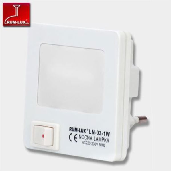 Lampka wtykowa do gniazdka Rum-Lux LED  (LN-03)