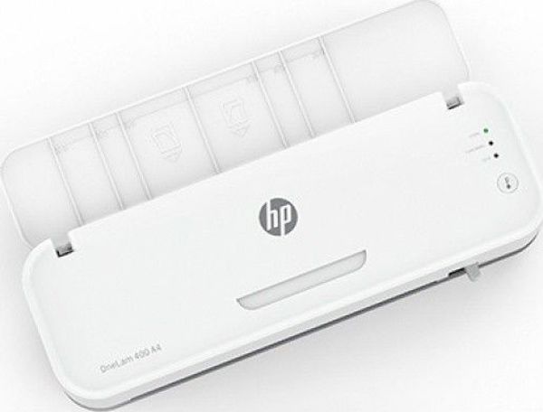 HP OneLam 400 Μηχανή Πλαστικοποίησης A4, Ταχύτητα 40cm/min, Θερμή & Ψυχρή Πλαστικοποίηση, 80-125 mic