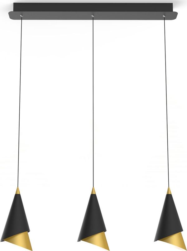 Κρεμαστό φωτιστικό Italux Raalto LED μαύρο PND-433128-2