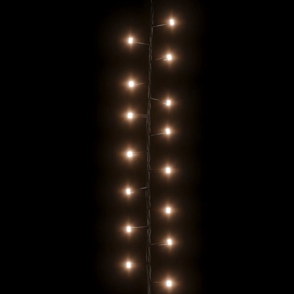 vidaXL Χριστουγεννιάτικα φωτάκια 3000 LED, ζεστό λευκό