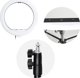 Techonic LED Ring Stream Φωτιστικό Δαχτυλίδι 13 ιντσών με Βάση και Στήριγμα Τηλεφώνου