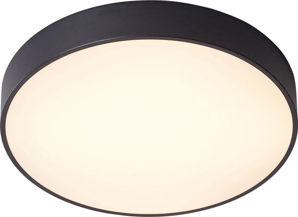 Lampa sufitowa Italux Lampa sufitowa akrylowa Italux Orbital LED 5361-830RC-BK-3