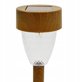 LAMPA SOLARNA IMITACJA DREWNA 7x37CM