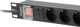 Lanberg Πολύπριζο Rack PDU 1U 8x Schuko 16A, 2m, PDU-08E-0200-BK, Μαύρο