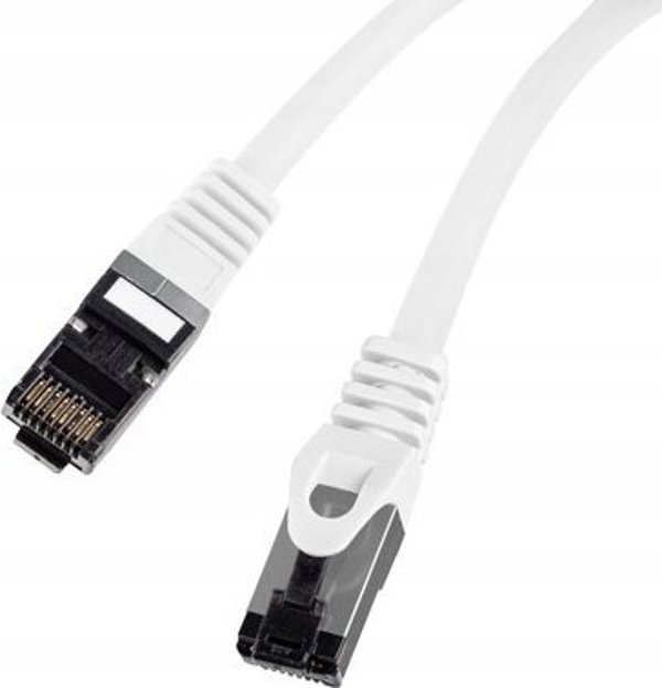Lanberg Patchcord S/FTP κατηγορία 8.1 5m LSZH CU fluke passed λευκό