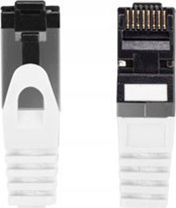 Lanberg Patchcord S/FTP κατηγορία 8.1 5m LSZH CU fluke passed λευκό