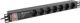Lanberg Πολύπριζο PDU-PRO-07F-0200-BK 19" 1U 16A 7x Schuko, 2m, Μαύρο
