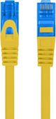 Lanberg Patchcord S/FTP κατηγορίας 6A 15m LSZH CCA κίτρινο