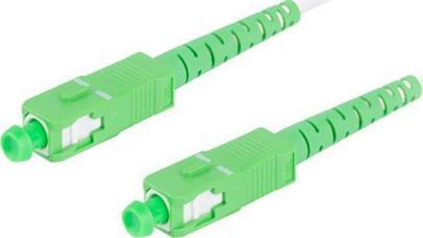 Lanberg patchcord swiatlowodowy SM SC/APC-SC/APC simplex 3,0mm LSZH G657B3 40m bialy