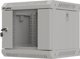 Lanberg Επιτοίχιο Rack 10" 4U 300x300mm με Γυάλινη Πόρτα, Γκρι, Flat Pack