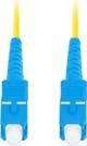Lanberg Οπτικός Patchcord SM SC/UPC-SC/UPC Simplex 3.0mm LSZH G657A1 5m Κίτρινο