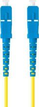 Lanberg Οπτικός Patchcord SM SC/UPC-SC/UPC Simplex 3.0mm LSZH G657A1 5m Κίτρινο