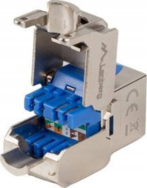 Lanberg Keystone RJ45 Module FTP Cat.5e, Υποδοχή LSA Χωρίς Εργαλεία
