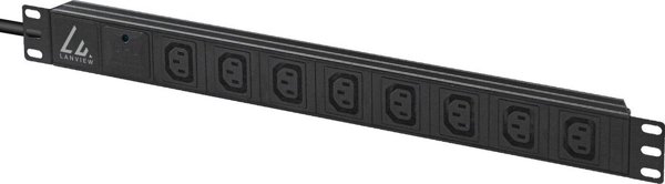 Lanview 19�� 8-way c13 outlets with