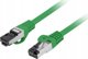 Lanberg Patchcord Lanberg S/FTP kat.8.1 0,5m LSZH CU fluke passed zielony